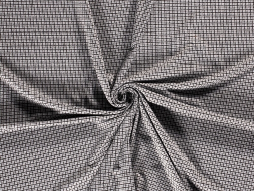 Brushed Textured Stretch Knit Fabric Grey