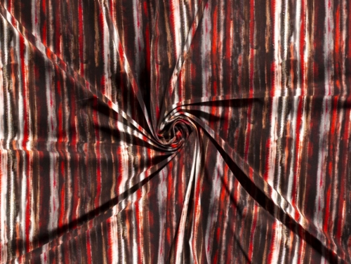 Cotton Jersey Stretch Knit Fabric Red