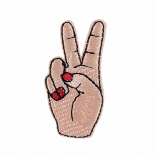 Craft Factory Patch Motif Peace Sign