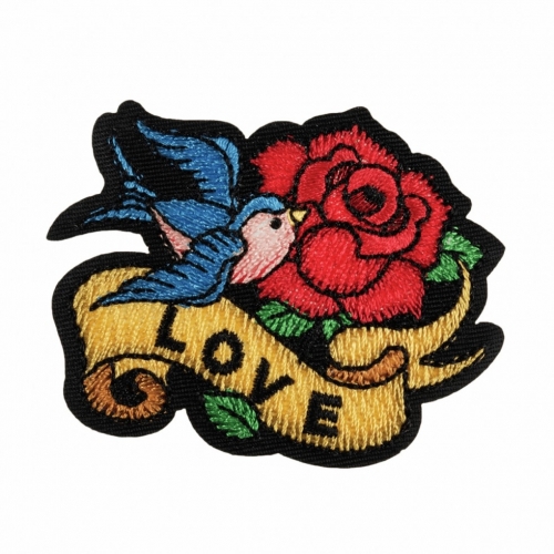 Craft Factory Patch Motif Love Tattoo