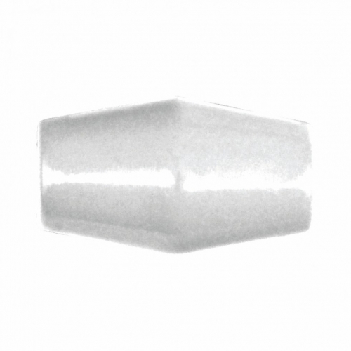 Hemline Plastic Toggles White