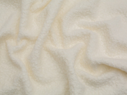 Minerva Core Range Boucle Textured Coating Fabric Cream