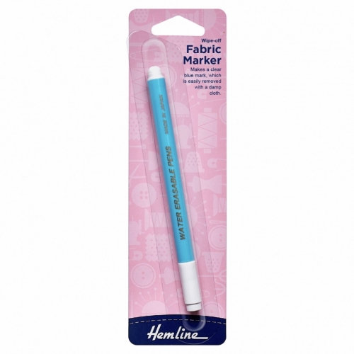 Hemline Wipe Off Wash Out Fabric Marker Pen