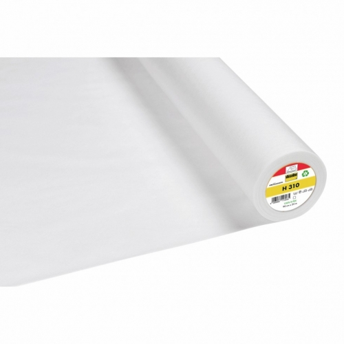Vilene Vlieseline H310 Medium Iron On Interfacing White