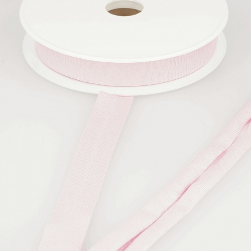 Stephanoise Viscose Jersey Bias Binding Tape Light Pink