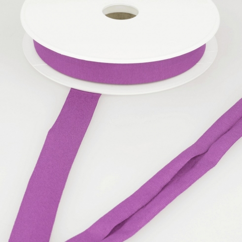 Stephanoise Viscose Jersey Bias Binding Tape Violet