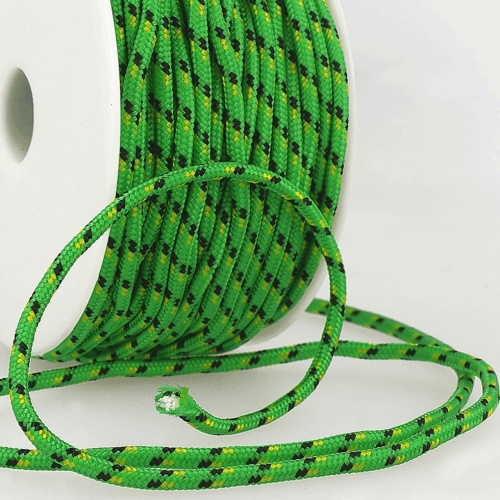 Stephanoise Round Braided Cord Green