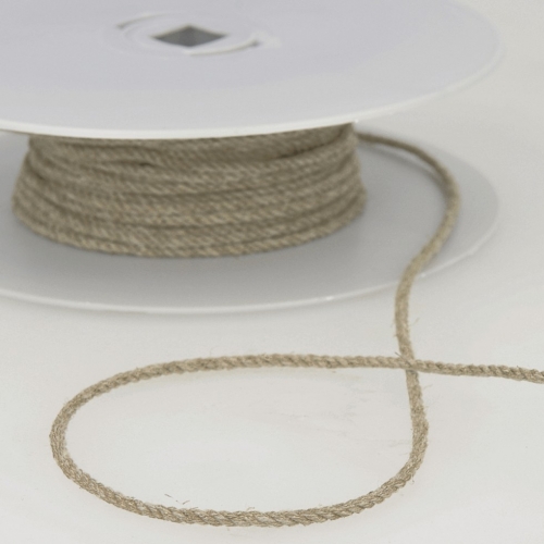 Stephanoise Round Linen Cord Natural