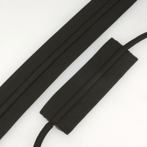 Stephanoise Elastic Tape With Cord Black