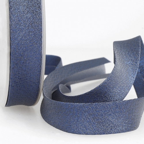 Stephanoise Metallic Lurex Bias Binding Blue