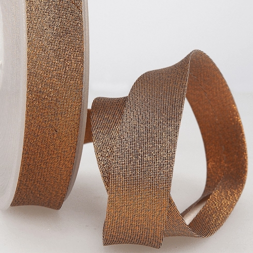 Stephanoise Metallic Lurex Bias Binding Bronze