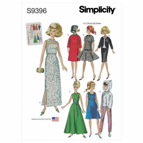 Simplicity Paper Sewing Pattern 9396