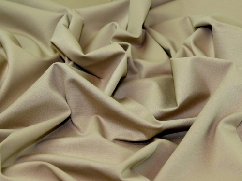 John Louden Stable Ponte Roma Double Stretch Knit Fabric Sand