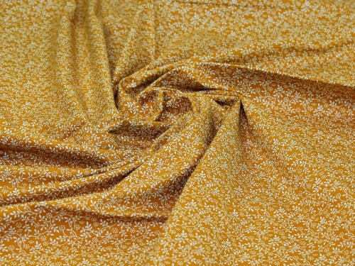 John Louden 100% Cotton Fabric Gold