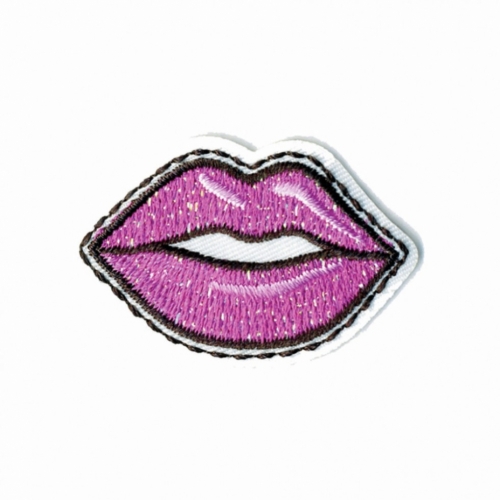Stephanoise Lip Iron On Patch Motif