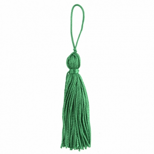 Trimits Large Silky Tassels Green