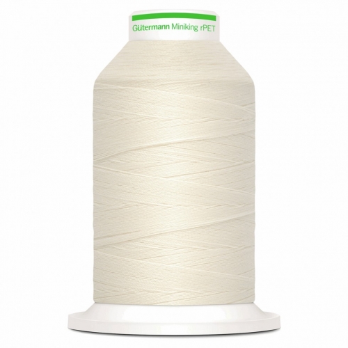 Gutermann Recycled rPET Eco Miniking Overlocker Thread 802