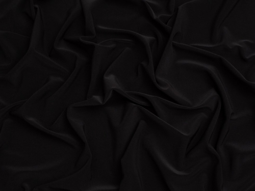 Minerva Core Range Heavy ITY Silky Stretch Knit Fabric Black