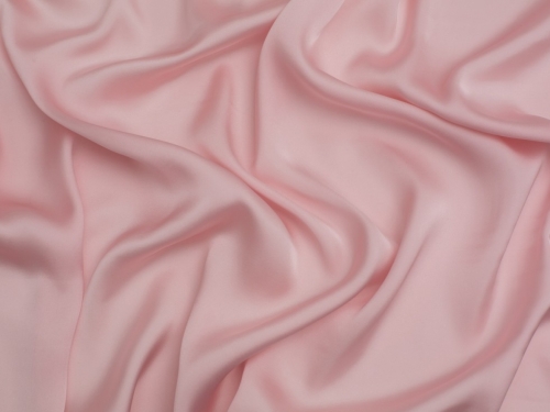 Minerva Core Range Recycled Polyester Charmeuse Silky Satin Fabric Blossom