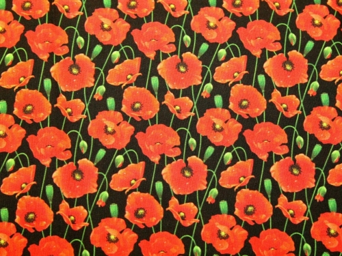 Deadstock 100% Cotton Fabric Black