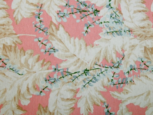 Deadstock Cotton Canvas Fabric Pink