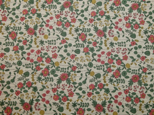 Deadstock Cotton Canvas Fabric Beige