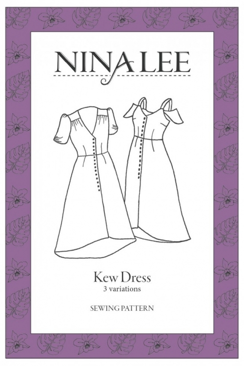 Nina Lee Paper Sewing Pattern Kew Dress