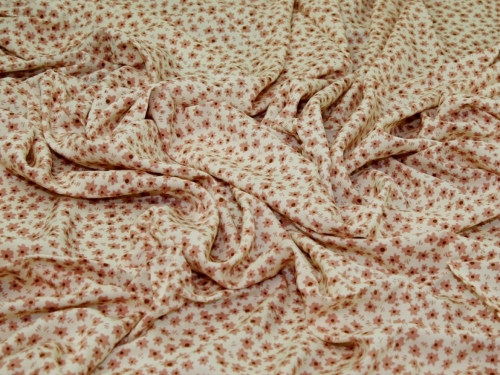 Deadstock Viscose Challis Fabric Blush