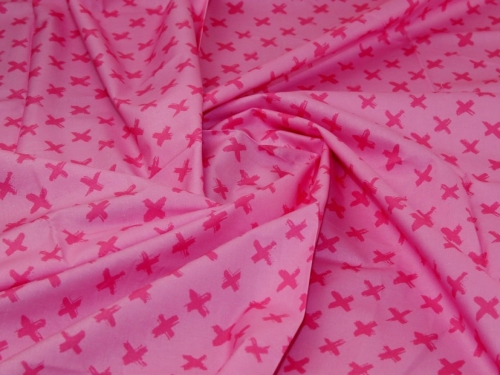 Deadstock 100% Cotton Fabric Pink