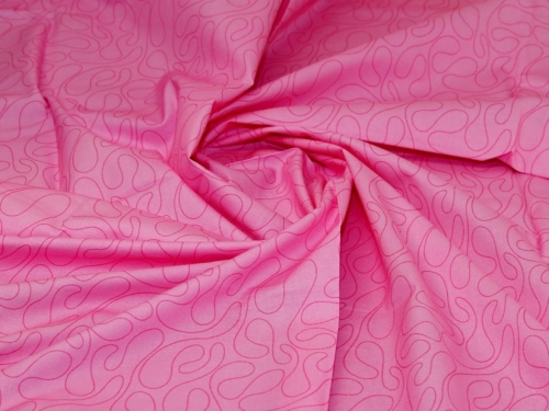 Deadstock 100% Cotton Fabric Pink
