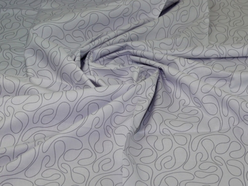 Deadstock 100% Cotton Fabric Grey