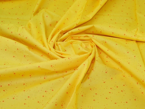 Deadstock 100% Cotton Fabric Yellow