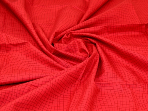 Deadstock 100% Cotton Fabric Red