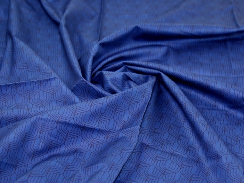Deadstock 100% Cotton Fabric Navy