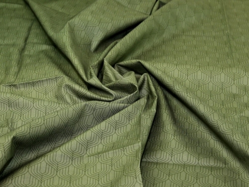 Deadstock 100% Cotton Fabric Olive