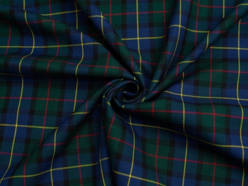 Minerva Core Range Polyester Viscose Suiting Fabric Scottish