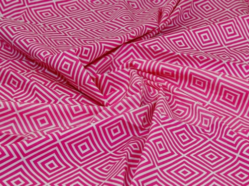 Deadstock 100% Cotton Poplin Fabric Pink