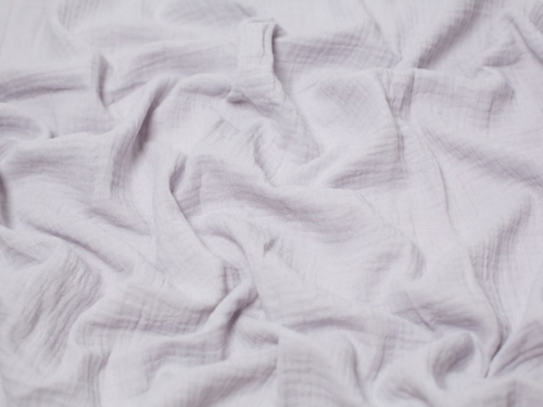 Minerva Core Range Cotton Double Gauze Fabric Ice Grey