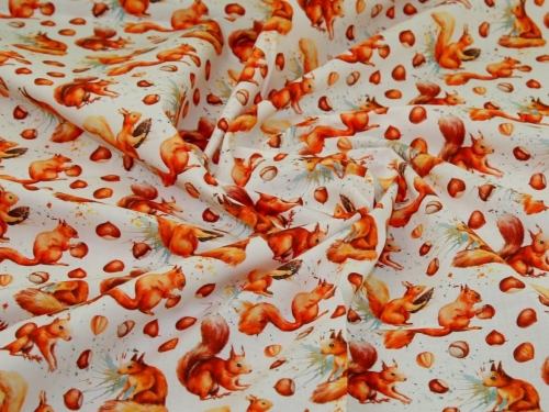 100% Craft Cotton Fabric Orange