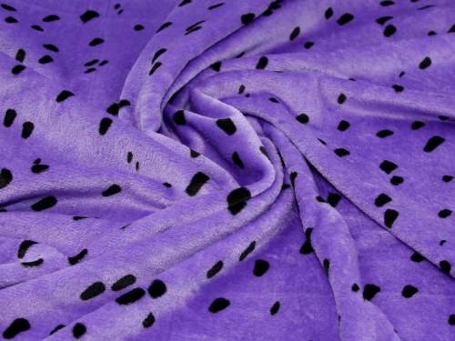 Deadstock Plush Cuddle Fleece Fabric Lilac