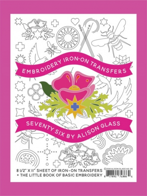 Alison Glass Embroidery Transfers Seventy Six