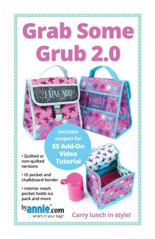 By Annie Paper Sewing Pattern Grab Some Grub