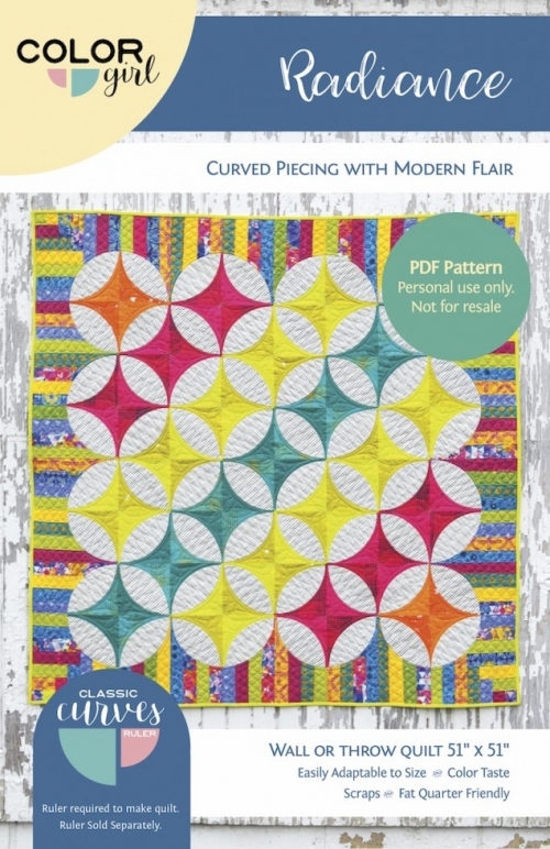 Color Girl Quilting Pattern Radiance Quilt