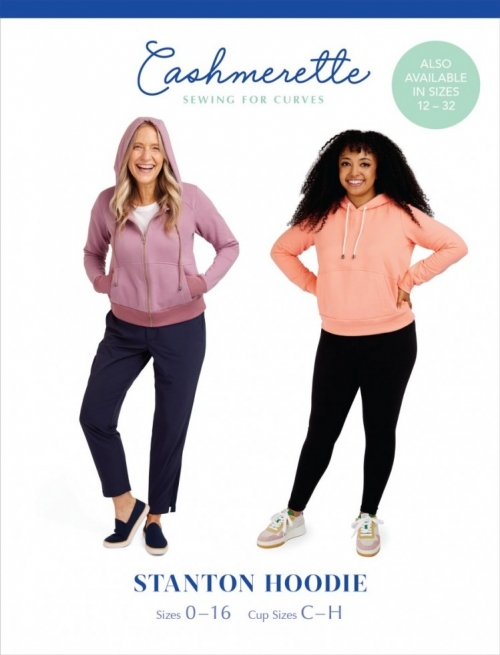Cashmerette Paper Sewing Pattern Stanton Hoodie