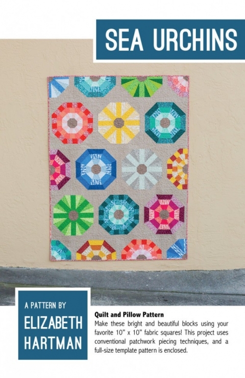 Elizabeth Hartman Quilting Pattern Sea Urchins Quilt