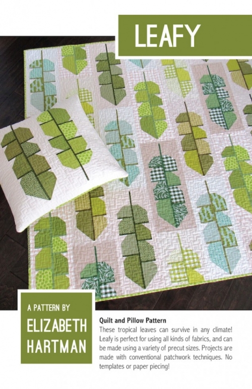 Elizabeth Hartman Quilting Pattern Leafy Quilt
