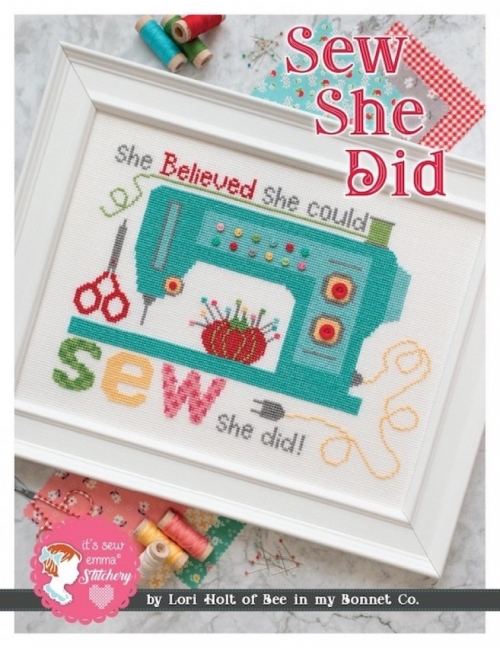 Lori Holt Cross Stitch Pattern Sew She Did