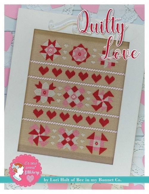 Lori Holt Cross Stitch Pattern Quilty Love