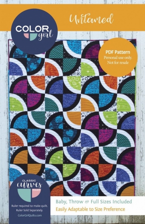 Color Girl Quilting Pattern Untamed Quilt