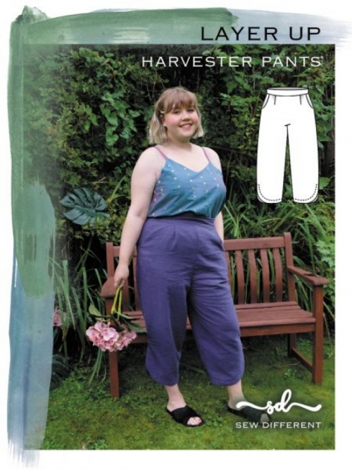 Sew Different Paper Sewing Pattern Harvester Pants